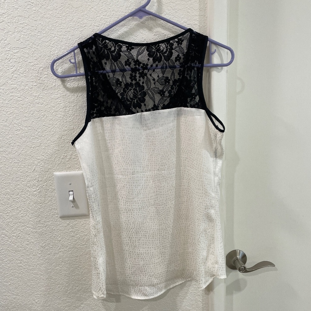 Express Black & white tank - Picture 2 of 2